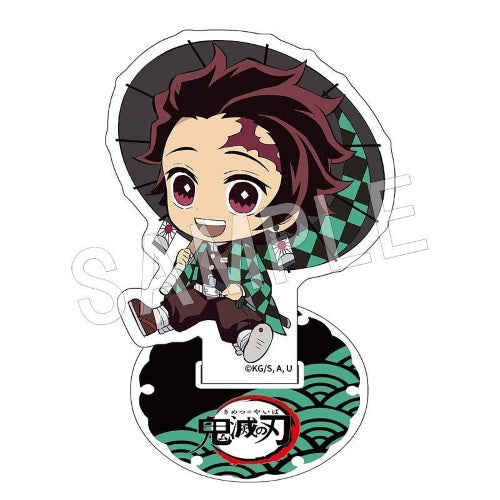 Demon Slayer Acrylic Stand Japanese Umbrella Chugai Kogyo 2-Inch Collectible