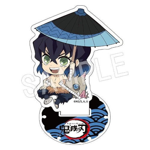 Demon Slayer Acrylic Stand Japanese Umbrella Chugai Kogyo 2-Inch Collectible