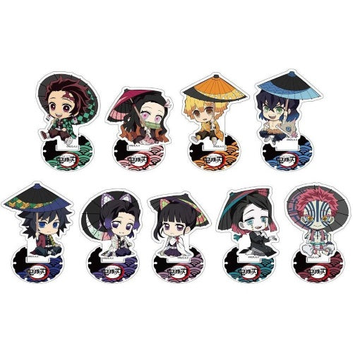 Demon Slayer Acrylic Stand Japanese Umbrella Chugai Kogyo 2-Inch Collectible