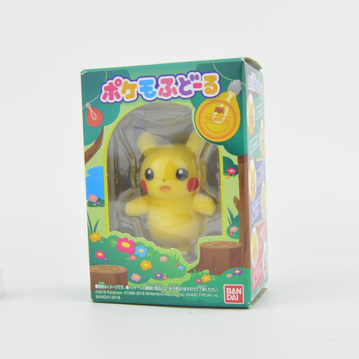 Pokemon Pokemofu 3-Inch Flocked Bandai Mini-Figure