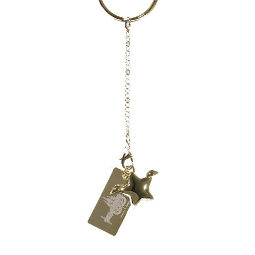 Disney Kingdom Hearts Keyblade Charm Square Enix Key Chain