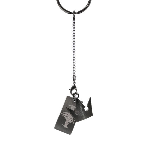 Disney Kingdom Hearts Keyblade Charm Square Enix Key Chain