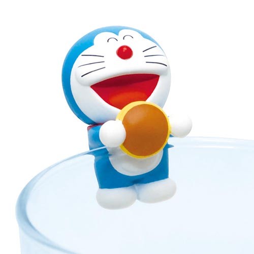 Doraemon Kitan Club Putitto Glass Hanger Mini-Figure
