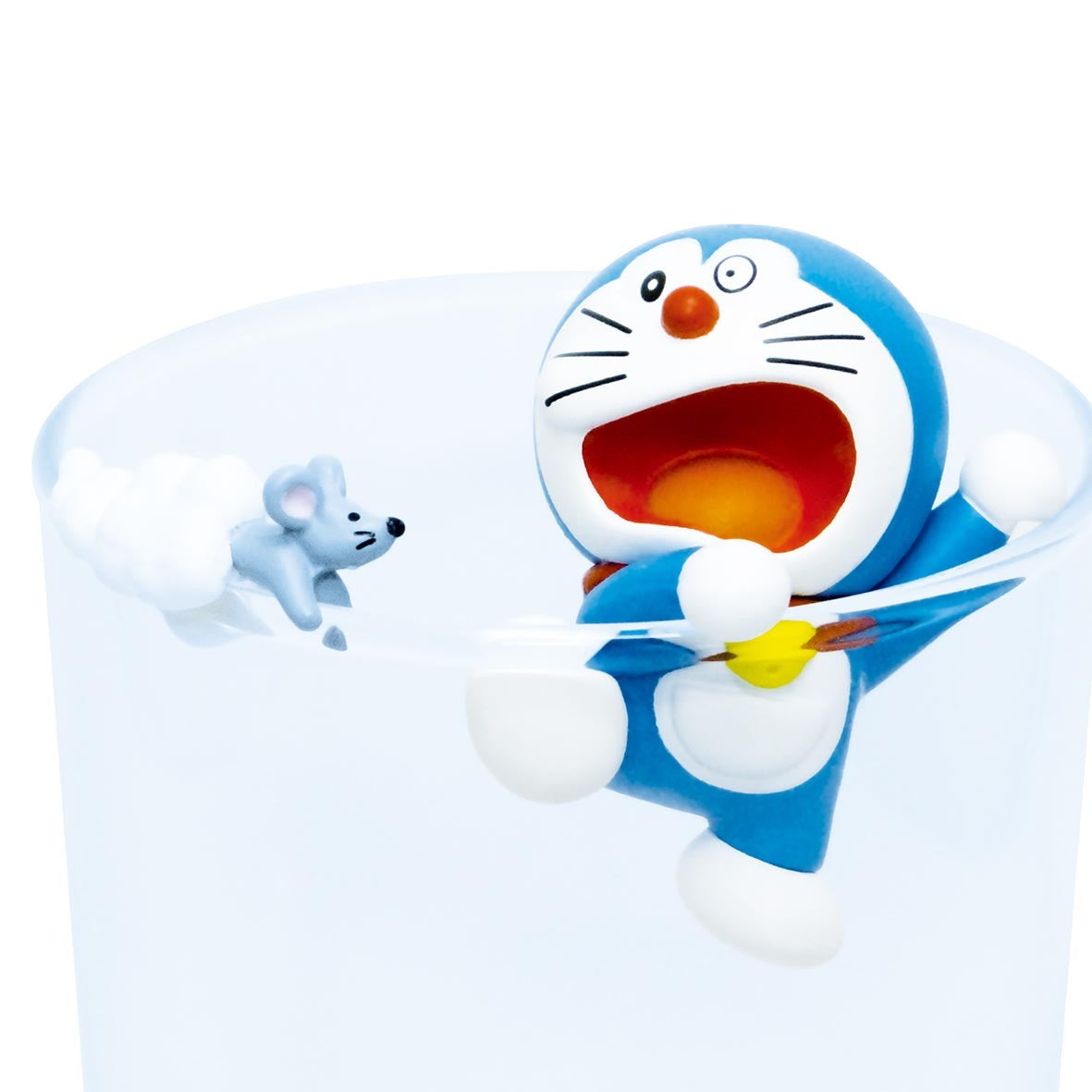 Doraemon Kitan Club Putitto Glass Hanger Mini-Figure