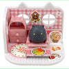 House Of Cats Diorama Playset F-Toys Miniature Doll Set