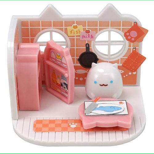 House Of Cats Diorama Playset F-Toys Miniature Doll Set – Simplytoyz