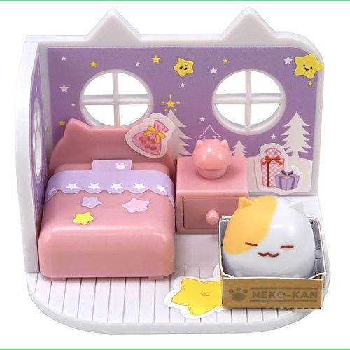 House Of Cats Diorama Playset F-Toys Miniature Doll Set