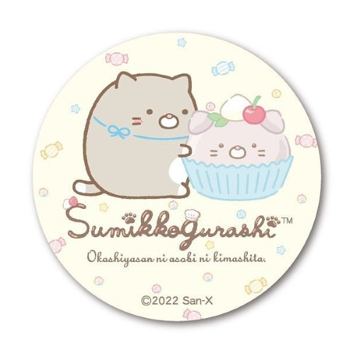 San-X Sumikko Gurashi Candy Store Can Badge Xebec 2-Inch Pin