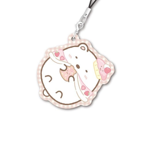 San-X Sumikko Gurashi Candy Store Metal Charm Strap Xebec 1.25-Inch Key Chain
