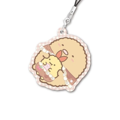 San-X Sumikko Gurashi Candy Store Metal Charm Strap Xebec 1.25-Inch Key Chain