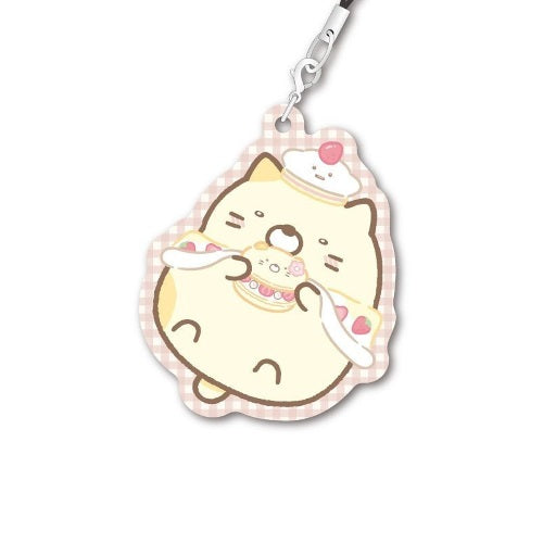 San-X Sumikko Gurashi Candy Store Metal Charm Strap Xebec 1.25-Inch Key Chain