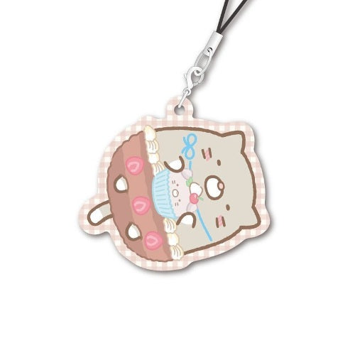 San-X Sumikko Gurashi Candy Store Metal Charm Strap Xebec 1.25-Inch Key Chain