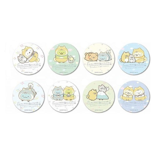 San-x Sumikko Gurashi Koinu to Inu Gokko Can Badge Xebec 2-Inch Collectible Pin