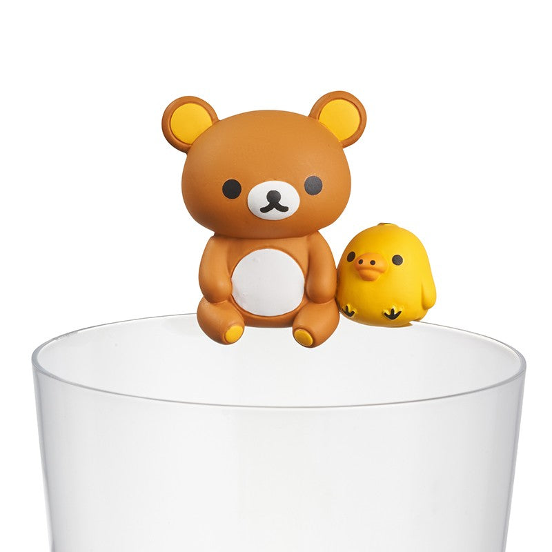 San-X Rilakkuma Kitan Club Putitto Glass Hanger Mini-Figure