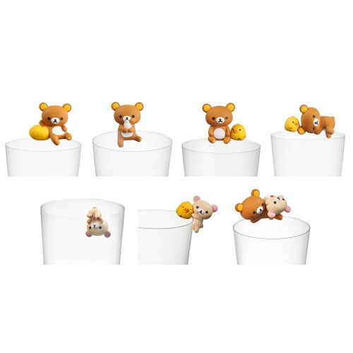 San-X Rilakkuma Kitan Club Putitto Glass Hanger Mini-Figure
