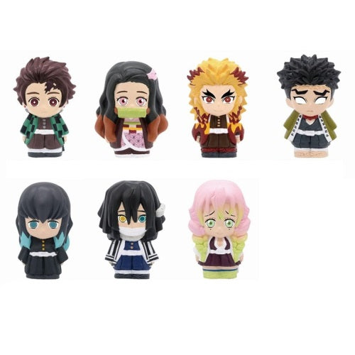 Demon Slayer Sofvi Finger Puppet Vol. 01 Bandai 1-Inch Vinyl Mini-Figure