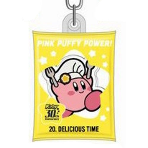 Kirby Pink Puffy Power 30th Anniversary Hasepro 2-Inch Puffy Key Chain