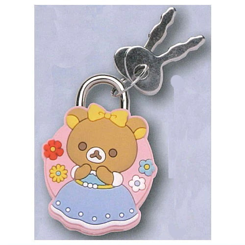 San-x Rilakkuma Fairytale Padlock IP4 2-Inch Collectible Toy