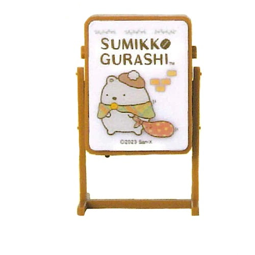 San-x Rilakkuma Cafe Light Up Signboard IP4 2-Inch Collectible Toy