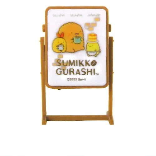 San-x Rilakkuma Cafe Light Up Signboard IP4 2-Inch Collectible Toy