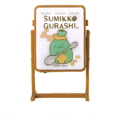 San-x Rilakkuma Cafe Light Up Signboard IP4 2-Inch Collectible Toy