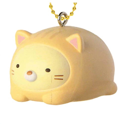 San-X Sumikko Gurashi Dressed As Cat Mascot Nekoninarikiri IP4 2-Inch Key Chain