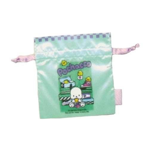 Sanrio Characters Silk Drawstring Pouch IP4 6.5-Inch Collectible