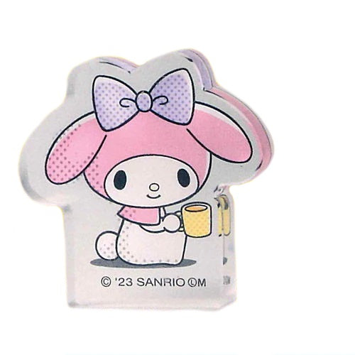 Sanrio My Melody Comic Style Chocryl Clear Acrylic Stand IP4 2-Inch Collectible Toy