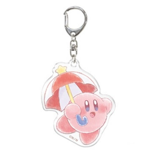 Kirby Acrylic Trading Key Chain Kamiojapan 1.5-Inch Key Ring