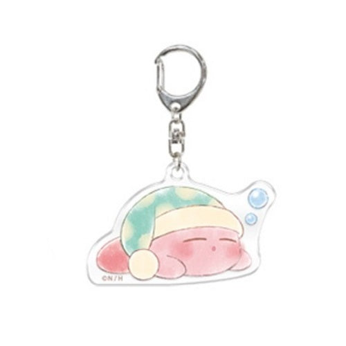 Kirby Acrylic Trading Key Chain Kamiojapan 1.5-Inch Key Ring