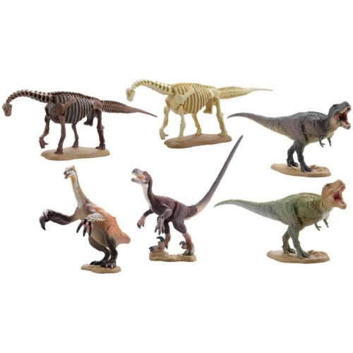 Kaiyodo Miniature Cube MiniQ Dinosaur Exhibition 2-Inch Mini-Figure