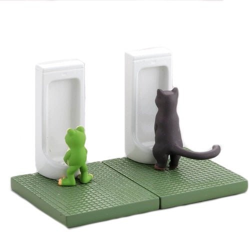 MiniQ Sato Kunio's Animal Bathroom In Groups Kaiyodo Mini-Figure