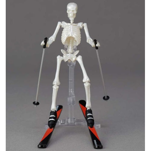 MiniQ Dokuro-Man Winter Sports Ver. Skeleton Kaiyodo 3-Inch Mini-Figure