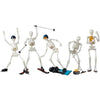 MiniQ Dokuro-Man Winter Sports Ver. Skeleton Kaiyodo 3-Inch Mini-Figure