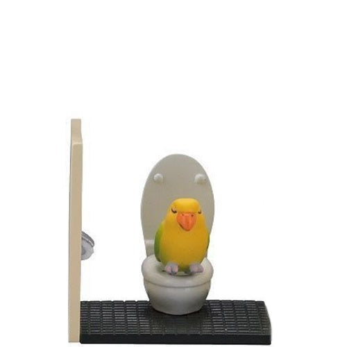 MiniQ Sato Kunio's Animal Bathroom Break Kaiyodo Mini-Figure