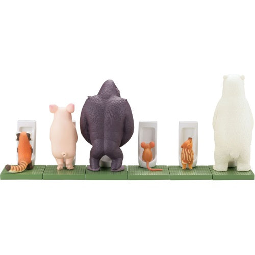 MiniQ Sato Kunio's Animal Bathroom Break Vol. 03 Kaiyodo Mini-Figure