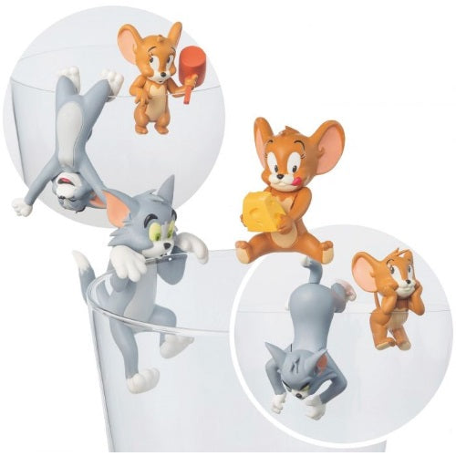 Hanna Barbara Tom & Jerry Putitto Kitan Club Glass Hanger Mini-Figure