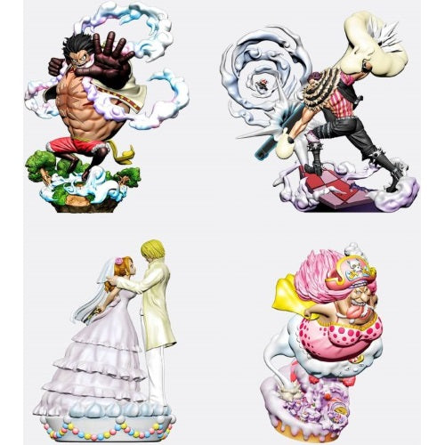 One Piece Logbox Re Birth Whole Cake Island 3-Inch Mini-Figure