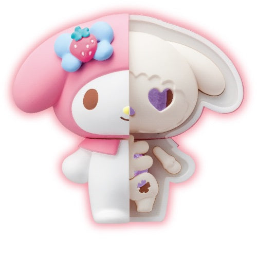 Sanrio Hello Kitty Anatomy Fancy Purple Kaitai Fantasy Megahouse 3-Inch Mini-Figure