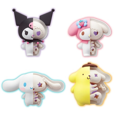 Sanrio Hello Kitty Anatomy Fancy Purple Kaitai Fantasy Megahouse 3-Inch Mini-Figure