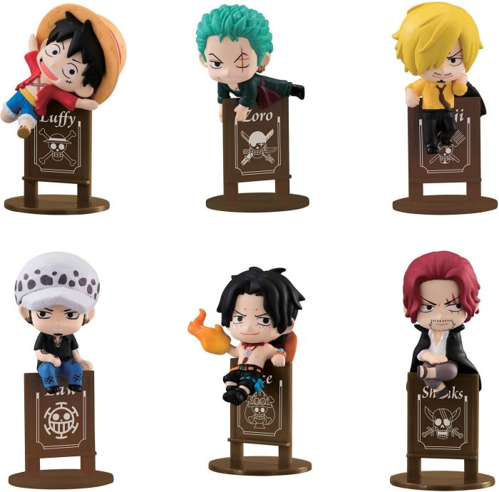 One Piece Ochatomo Pirates Banquet Megahosue 2-Inch Mini-Figure