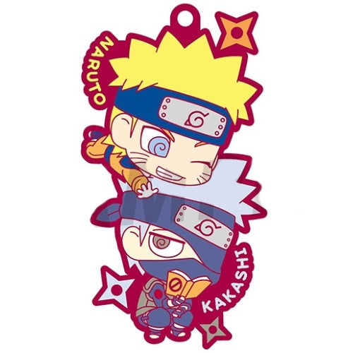 Naruto Shippuden Moitcho Rubber Mascot Megahouse 3-Inch Key Chain