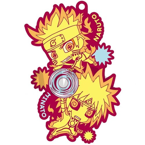 Naruto Shippuden Moitcho Rubber Mascot Megahouse 3-Inch Key Chain