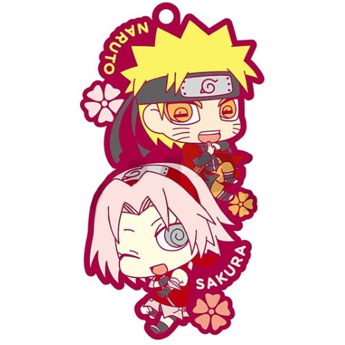 Naruto Shippuden Moitcho Rubber Mascot Megahouse 3-Inch Key Chain