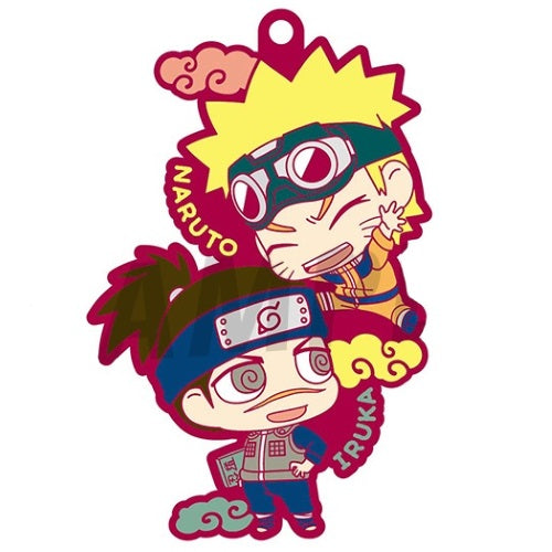 Naruto Shippuden Moitcho Rubber Mascot Megahouse 3-Inch Key Chain
