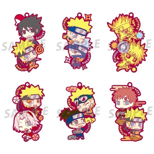 Naruto Shippuden Moitcho Rubber Mascot Megahouse 3-Inch Key Chain