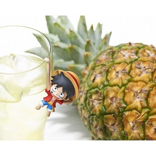 One Piece Ochatomo Tea Time Pirates Megahouse Glass Hanger 1-Inch Mini-Figure