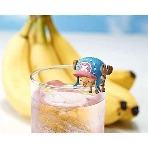 One Piece Ochatomo Tea Time Pirates Megahouse Glass Hanger 1-Inch Mini-Figure