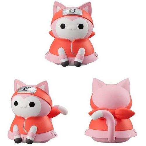Naruto Shippuden Nyaruto Akatsuki Battle Rush Cat Megahouse 1-Inch Mini-Figure