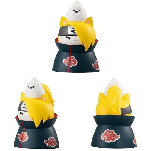 Naruto Shippuden Nyaruto Akatsuki Battle Rush Cat Megahouse 1-Inch Mini-Figure